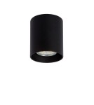 Oprawy sufitowe na wymienne źródło światła - Lucide BODI Round GU10 excl D8 H9.5cm Czarny 09100/01/30 Plafon - produkt 6