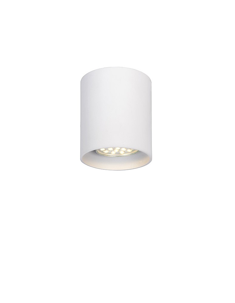 Lucide BODI Round GU10 excl D8 H9.5cm Biały 09100/01/31 Plafon