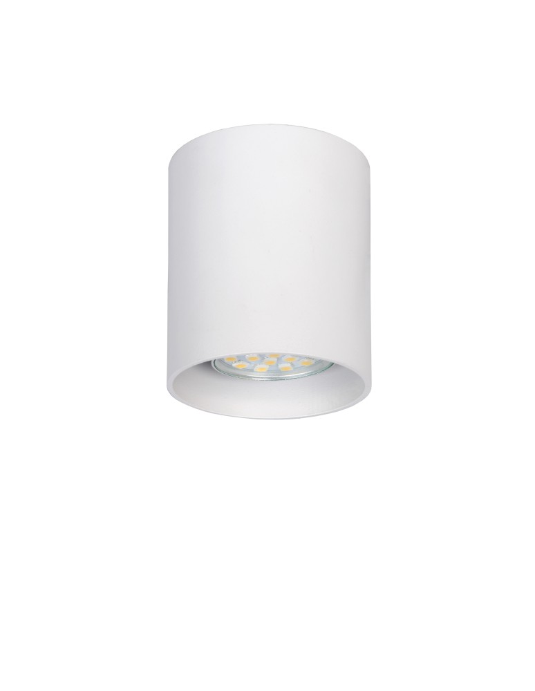 Lucide BODI Round GU10 excl D8 H9.5cm Biały 09100/01/31 Plafon