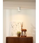 Oprawy sufitowe na wymienne źródło światła - Lucide BODI Round GU10 excl D8 H9.5cm Biały 09100/01/31 Plafon - produkt 5