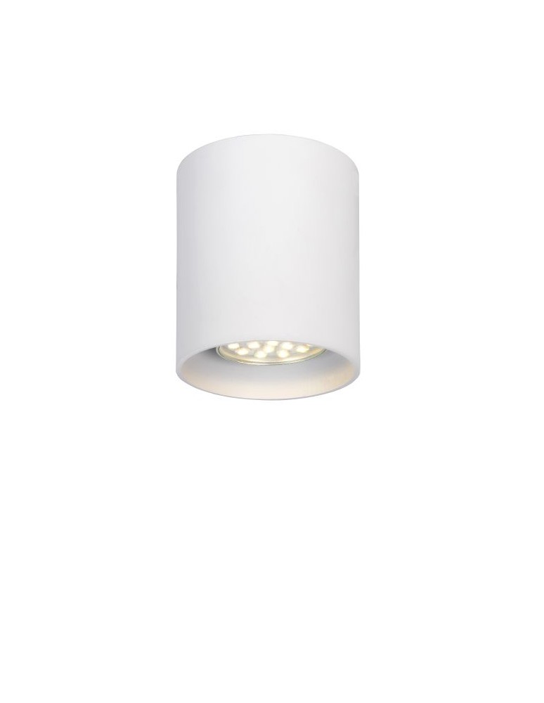 Lucide BODI Round GU10 excl D8 H9.5cm Biały 09100/01/31 Plafon