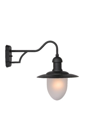 Lucide ARUBA 1xE27 Frost Glass/Czarny  11871/01/30 Kinkiet - produkt 2