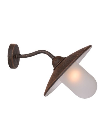 Lucide ARUBA 1xE27 Frost Glass/Rust  11870/01/97 Kinkiet - produkt 2