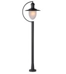 Lampy ogrodowe stojące - Lucide ARUBA IP44 1xE27 H110 D25 Czarny 11873/01/30 Latarnia - produkt 1