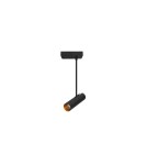 Reflektory sufitowe - Azzardo LENS SQUARE BLACK/GOLD 1xGU10 Reflektor Sufitowy Czarny/Złoty AZ3515 - product 1