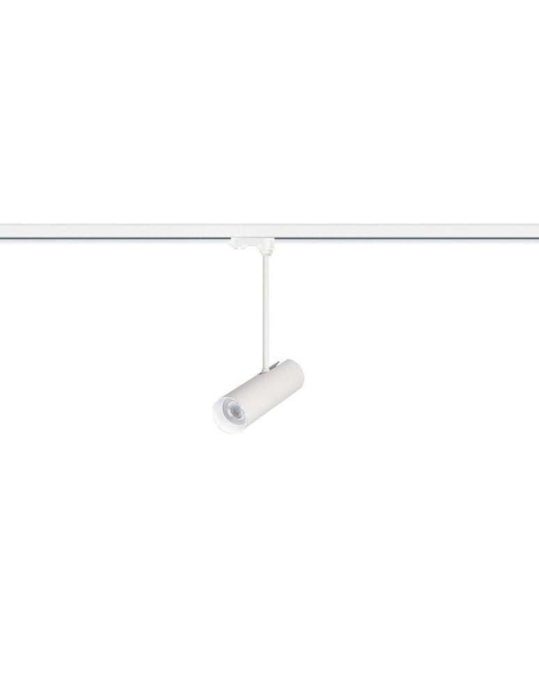 Lampy do szynoprzewodów 3 fazowych - Azzardo LENS TRACK WHITE/WHITE 1xGU10 Reflektor Do Szynoprzewodu 3F Biały AZ3510 - produkt kolory-swiatla.pl 1