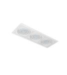 Lampy podtynkowe kierunkowe - Azzardo VERDI 3 WHITE 3xES111 Wpuszczana Biały AZ3530 - produkt 1