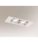 Lampy podtynkowe kierunkowe - Shilo EBINO 7316 GU10 Biały Wpust - product 1