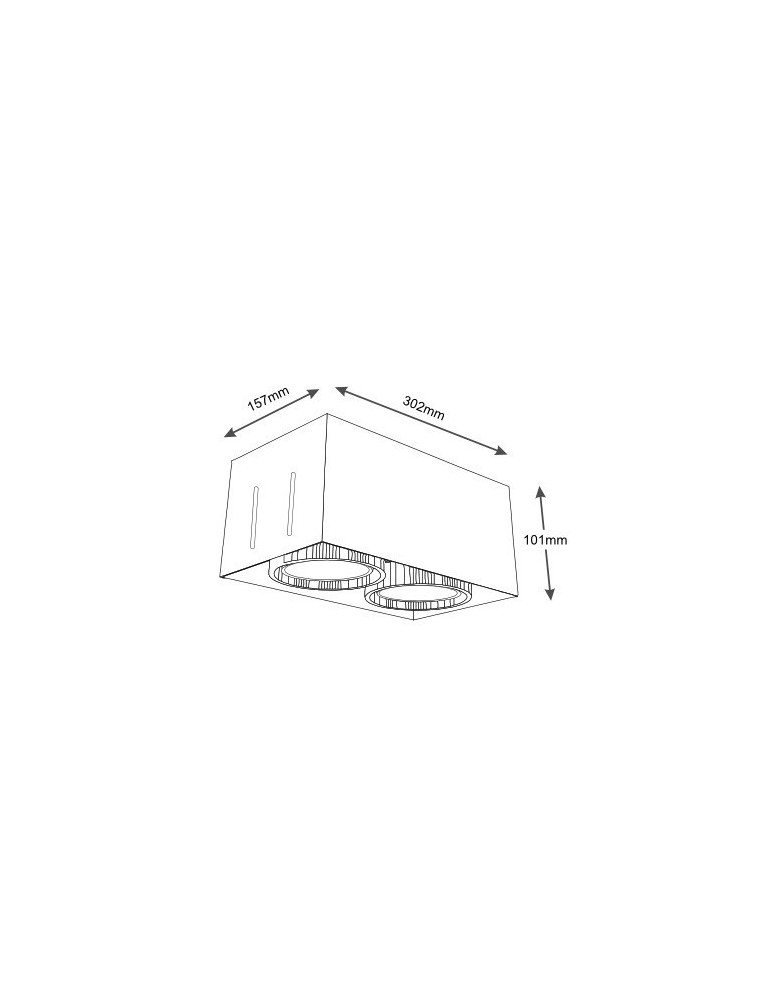 Lampy podtynkowe kierunkowe - Shilo KOMORO 7328 GU10 Biały Wpust - product kolory-swiatla.pl 2