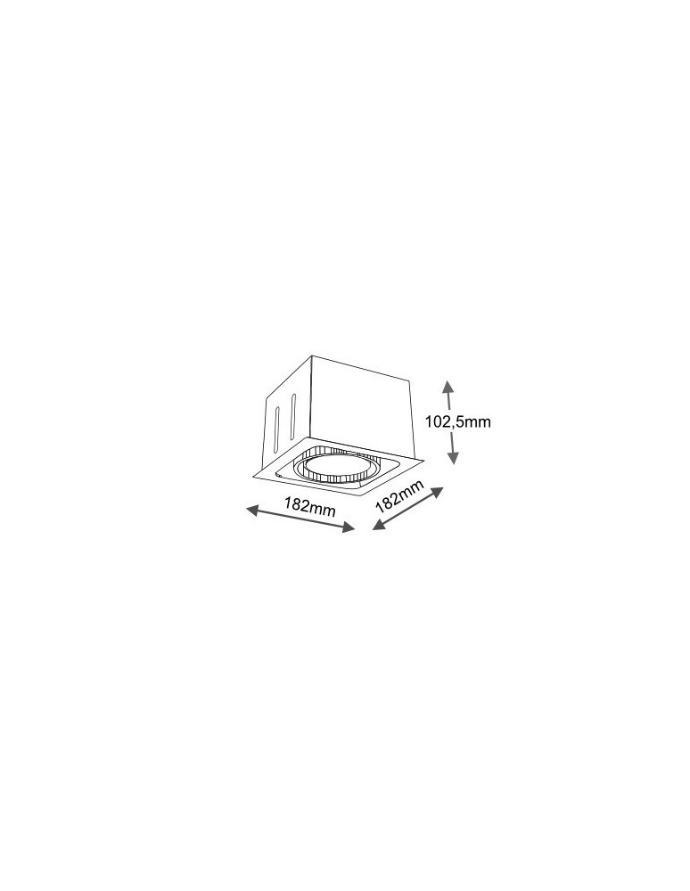Lampy podtynkowe kierunkowe - Shilo MUKO 7340 GU10 Biały Wpust - produkt kolory-swiatla.pl 3