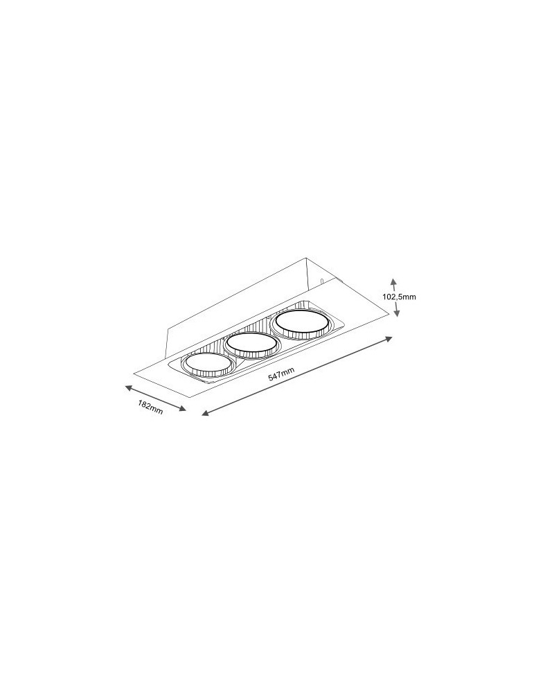 Lampy podtynkowe kierunkowe - Shilo MUKO 7358 GU10 Biały Sufitowa - product kolory-swiatla.pl 3