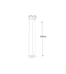 Oprawy sufitowe na wymienne źródło światła - Shilo DOHA 1704 Czarny Sufitowa 800mm - product 2