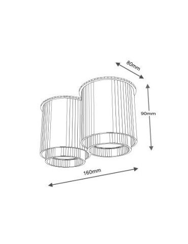Shilo IGA 1116 Czarny Sufitowa - produkt 2