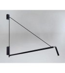 Kinkiety na wysięgniku - Shilo NURH Kinkiet 1xG9 9019 Czarny - product 1