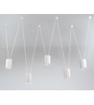 Lampy wiszące designerskie - Shilo VIWIN Wisząca 5xES111 GU10 9023 Czarny - product 2