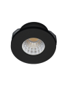 AZzardo FILL R 5W 425lm 3000K czarny podtynkowa AZ3381