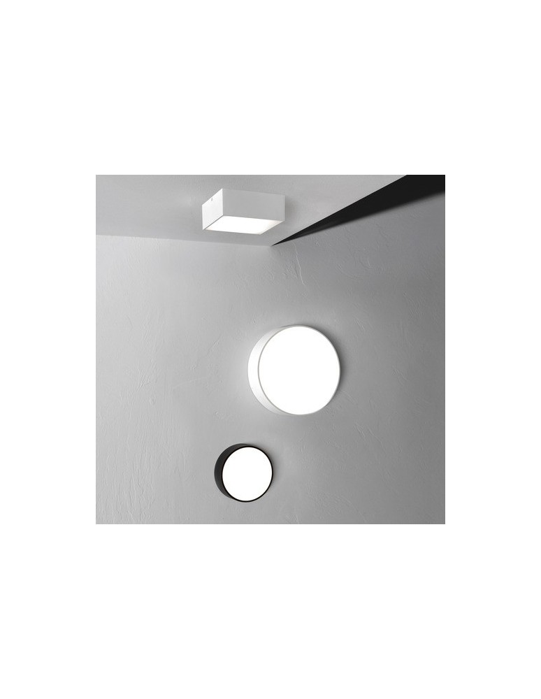 Astro Kea 140 Square Ścienna 5.3W LED Biały Struktura IP65 1391005