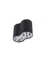 AZzardo BROSS 2 Czarny/Alu Sufitowa AZ0782