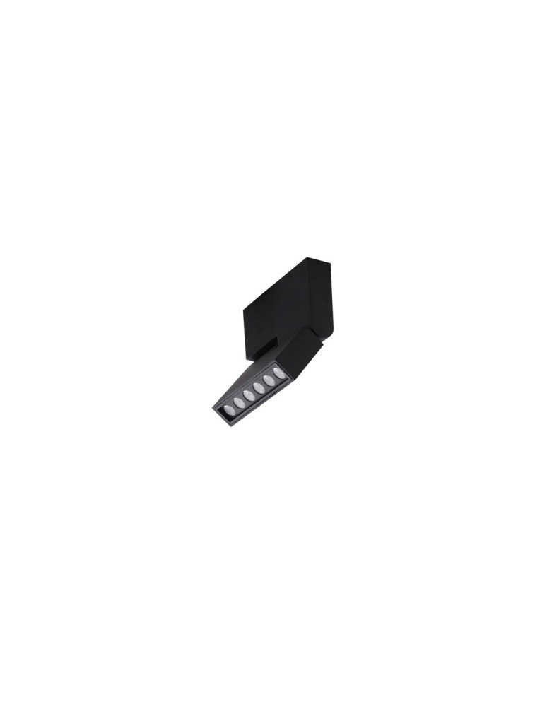 Reflektory LEDowe - Azzardo LEON 5 BLACK 1xLED Reflektor Sufitowy Czarny AZ3489 - produkt kolory-swiatla.pl 3