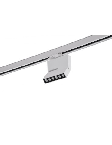 Azzardo LEON 5 TRACK WHITE 1xLED Reflektor Sufitowy Biały AZ3490
