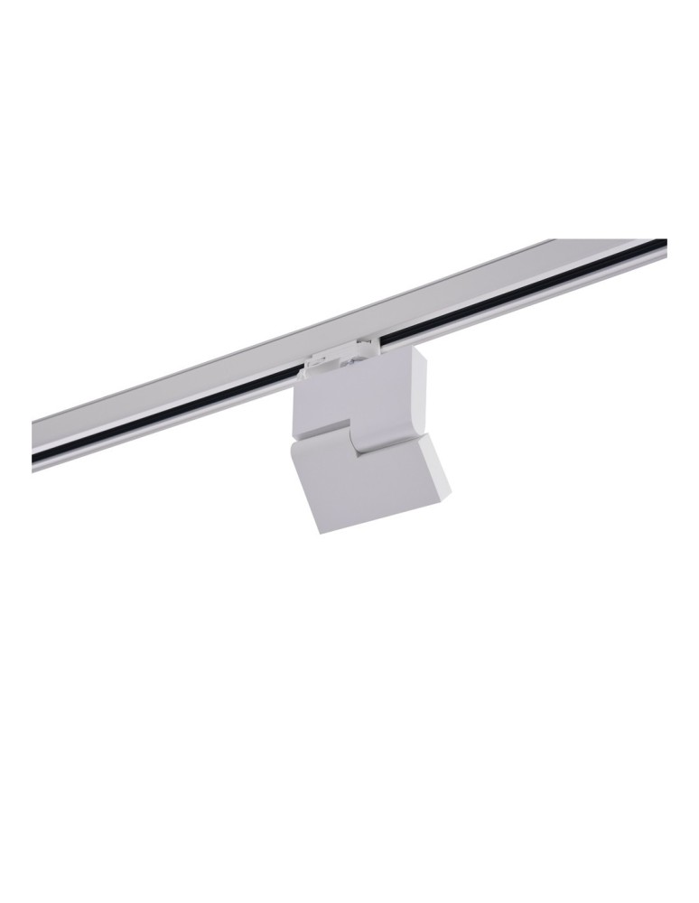 Lampy do szynoprzewodów 3 fazowych - Azzardo LEON 5 TRACK WHITE 1xLED Reflektor Sufitowy Biały AZ3490 - produkt kolory-swiatla.pl 3