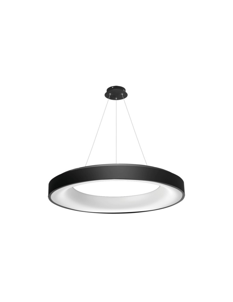 Azzardo SOVANA PENDANT 80 CCT BLACK 1xLED Wisząca Czarny AZ3449