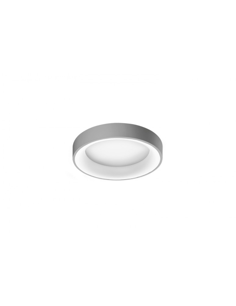 Plafony okrągłe - Azzardo SOVANA TOP 55 SMART LED 50W 2750lm 2700-6500K szary natynkowa AZ3550 - produkt kolory-swiatla.pl 1