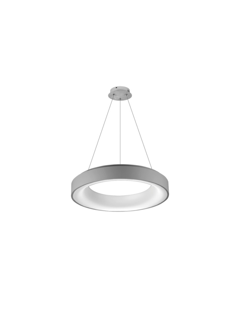 Azzardo SOVANA PENDANT 55 SMART LED 50W 2750lm 2700-6500K szary wisząca AZ3553