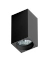 AZzardo MINI SQUARE 1xGU10 czarny natynkowa AZ1382
