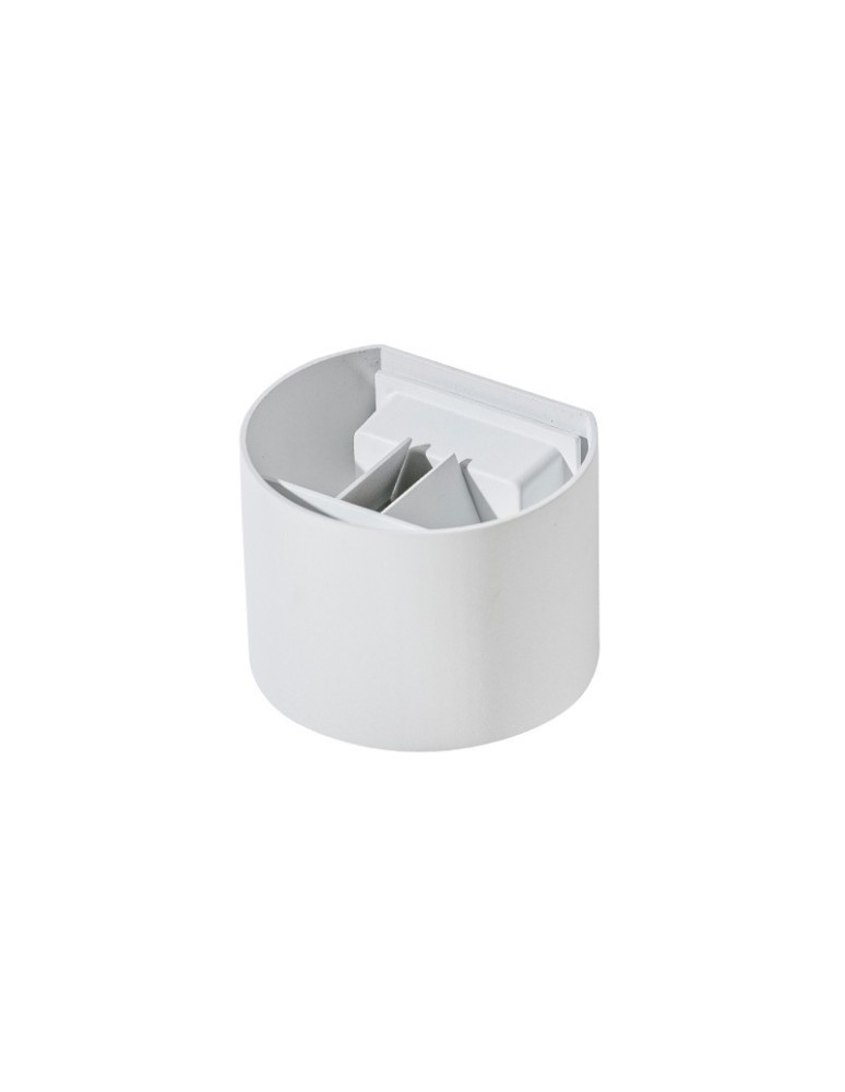 Kinkiety zewnętrzne - Azzardo LETICIA 2 LED WHITE 1xLED Ścienna Biały IP54 AZ2190 - produkt kolory-swiatla.pl 1