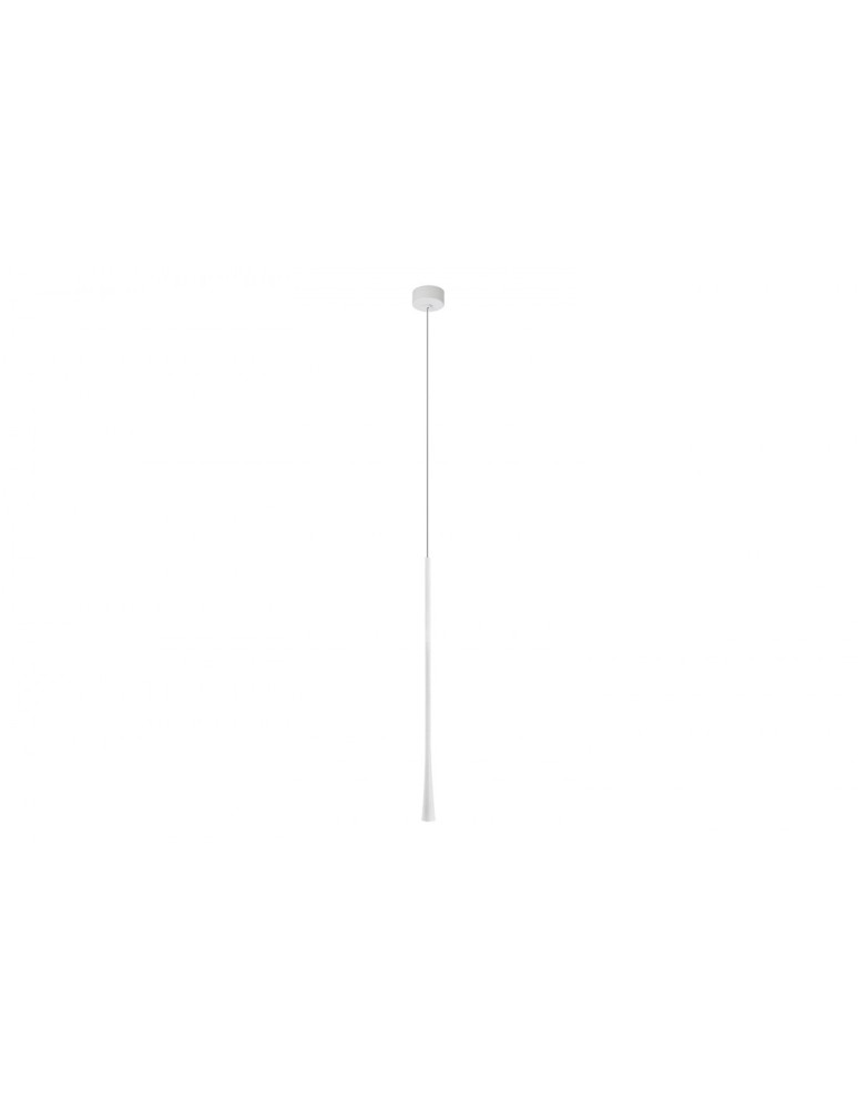 Lampy wiszące LED - Azzardo KALIA WHITE 1xLED Wisząca Biały AZ3090 - produkt kolory-swiatla.pl 1