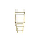 Lampy wiszące LED - Azzardo OPERA XL GOLD 4xLED Wisząca Złoty AZ3140 - produkt 5