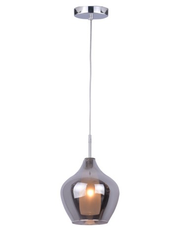 Azzardo AMBER MILANO 1 CHROME 1xG9 Wisząca Chrom AZ2148