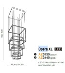 Lampy wiszące LED - Azzardo OPERA XL BLACK 1xLED Wisząca Czarny AZ3139 - produkt 3