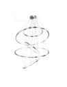 Azzardo WHEEL XXL LED 190W 11400lm 3000K chrom wisząca AZ3417