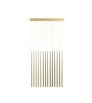 Lampy wiszące LED - Azzardo LOUISE 14 GO 14xLED Wisząca Złoty AZ3424 - product 1
