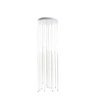 Lampy wiszące LED - Azzardo LOUISE 12 WH 12xLED Wisząca Biały AZ3421 - product 1