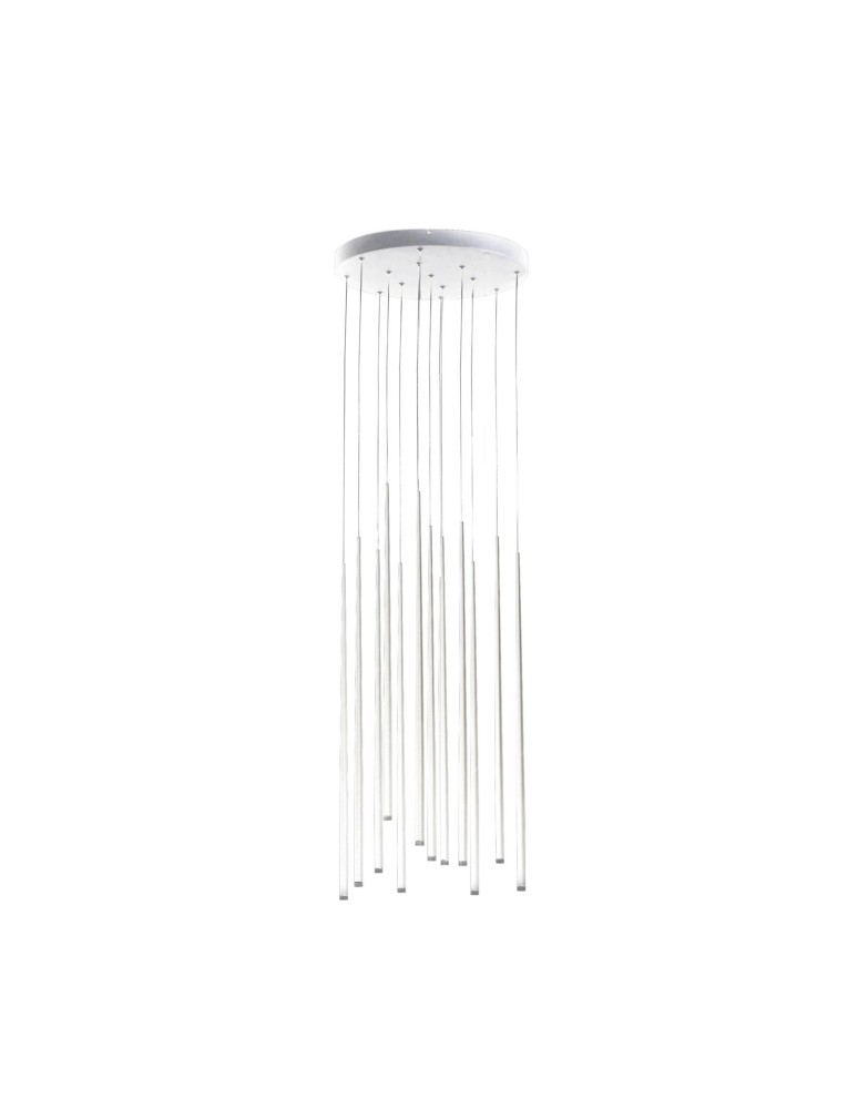 Lampy wiszące LED - Azzardo LOUISE 12 WH 12xLED Wisząca Biały AZ3421 - produkt kolory-swiatla.pl 1