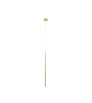 Lampy wiszące LED - Azzardo LOUISE 1 GO 1xLED Wisząca Złoty AZ3156 - produkt 1