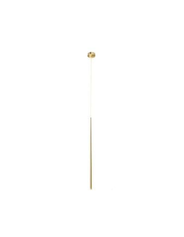 Azzardo LOUISE 1 GO 1xLED Wisząca Złoty AZ3156