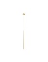 Azzardo LOUISE 1 GO 1xLED Wisząca Złoty AZ3156