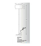 Lampy podłogowe - Zuma Line Crystal F0076-04A-F4FZ Podłogow - product 2