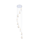 Lampy wiszące - Azzardo AMBER MILANO 9 CLEAR 9xG9 Wisząca Przeźroczysty AZ3102 - product 1