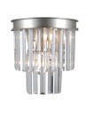 Italux Verdes 2xE14 Kinkiet Srebrny WL-44372-2A-SLVR-BRW