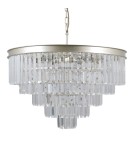 Żyrandole glamour - Italux Verdes 11xE14 Wisząca Złoty szampański PND-44372-11-CHMP-GLD - product 2