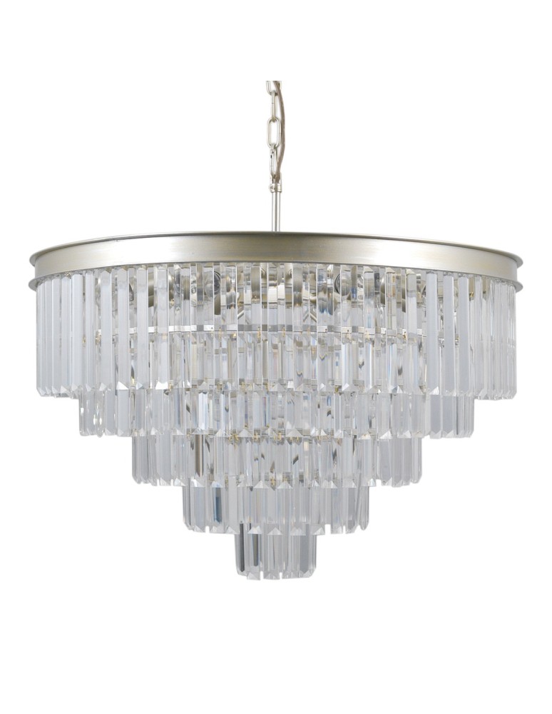 Żyrandole glamour - Italux Verdes 11xE14 Wisząca Złoty szampański PND-44372-11-CHMP-GLD - product kolory-swiatla.pl 2