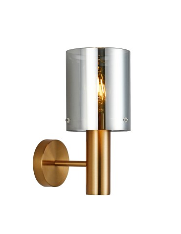 Italux Sardo 1xE27 Kinkiet Mosiężny WL-5581-1A-BRO+SG