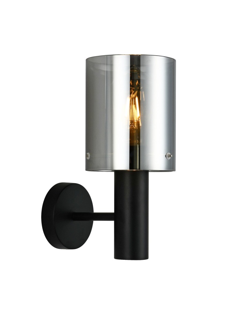 Italux Sardo 1xE27 Kinkiet Czarny WL-5581-1A-BK+SG
