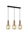 Italux Sardo 3xE27 Wisząca Mosiężny PND-5581-3-BRO+AMB