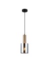 Italux Sardo 1xE27 Wisząca Mosiężny PND-5581-1-BRO+SG